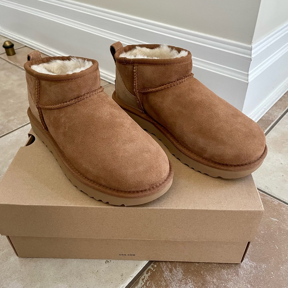 Ultra Mini Uggs Chestnut